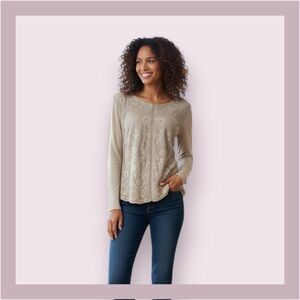 Oscalito Filo Scozia Embroidered Zip Front Jacket